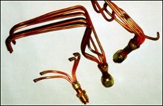 Gelötete Kupferleitungen